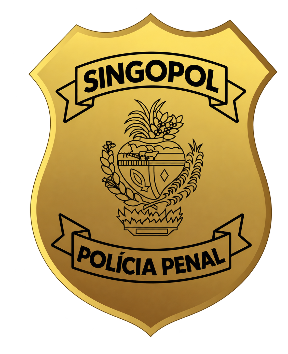 Brasão oficial do SINGOPOL
